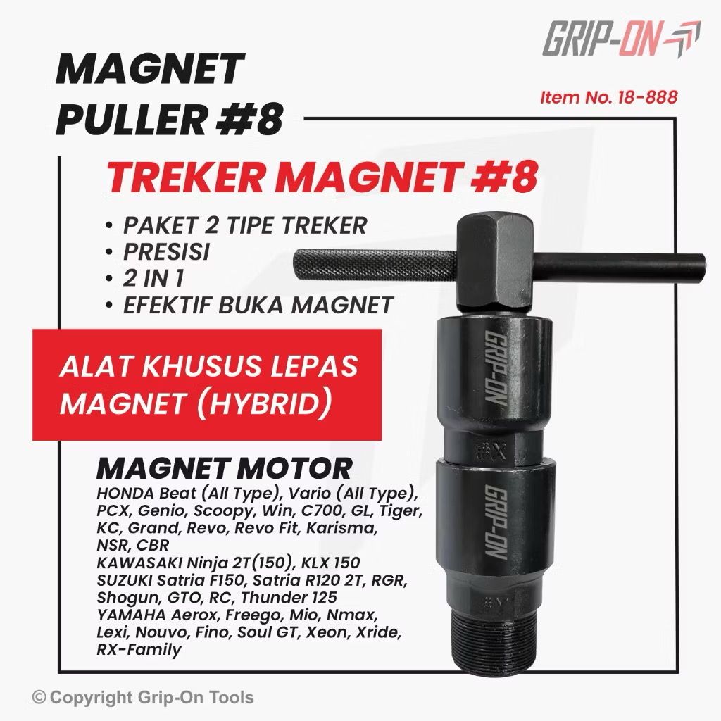 Treker Magnet #8 Hybrid / Magnet Puller No 8_0