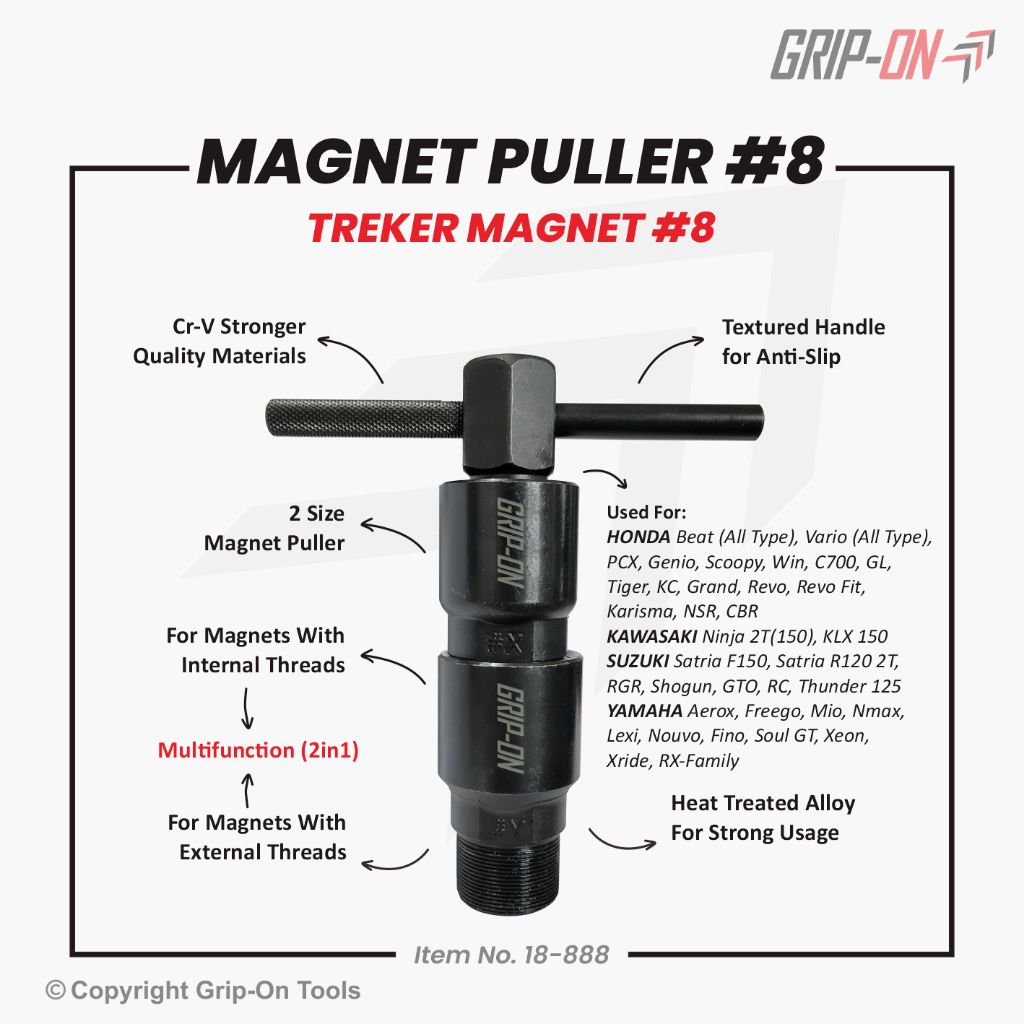 Treker Magnet #8 Hybrid / Magnet Puller No 8_2