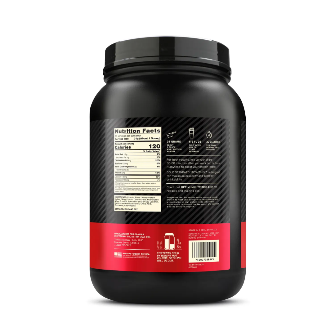 Whey Gold Standard strawberry 2lbs ON _2