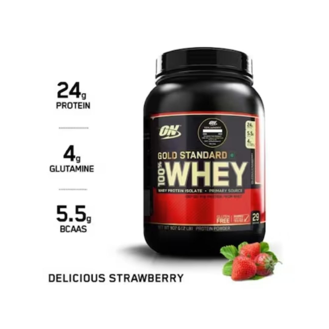 Whey Gold Standard strawberry 2lbs ON _1