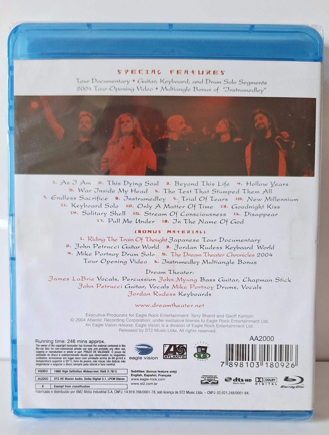 Blu-Ray Dream Theater - Live at Budokan_1