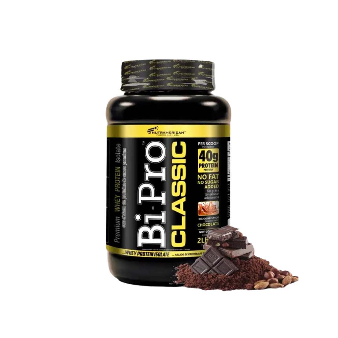 Bipro Classic chocolate 2lbs NUTRAMERICAN_0