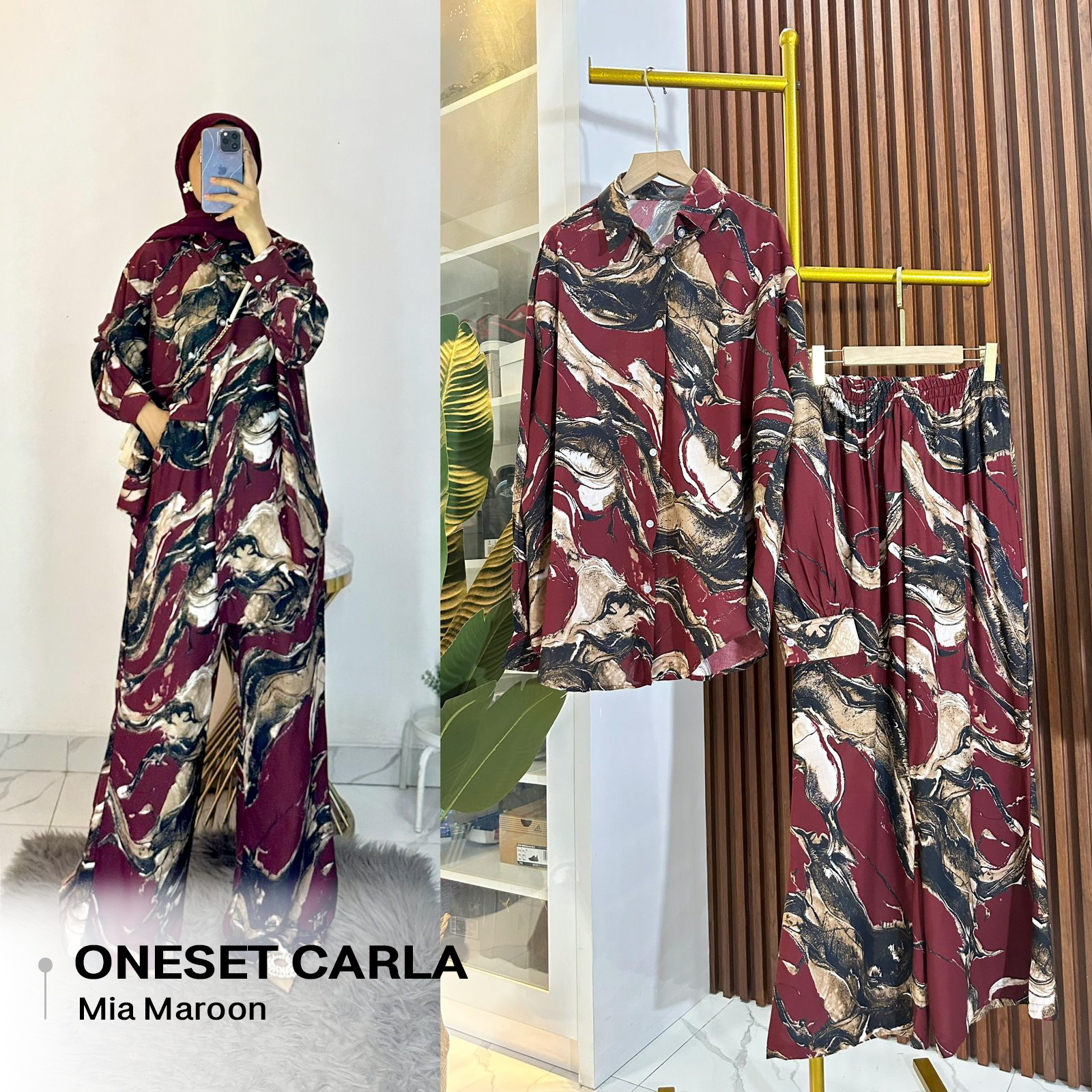 Oneset Carla Material Rayon - All Size Fit to XL_8