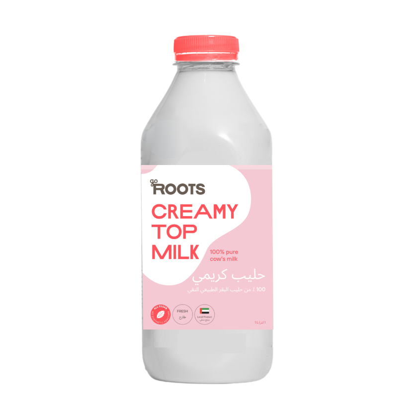 Roots Creamy Top Milk 1L_0