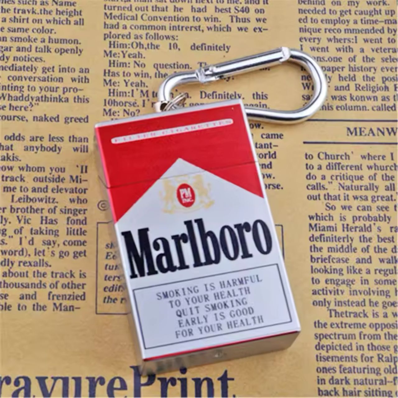 Cendrier Porte-Clés Marlboro Rouge_1