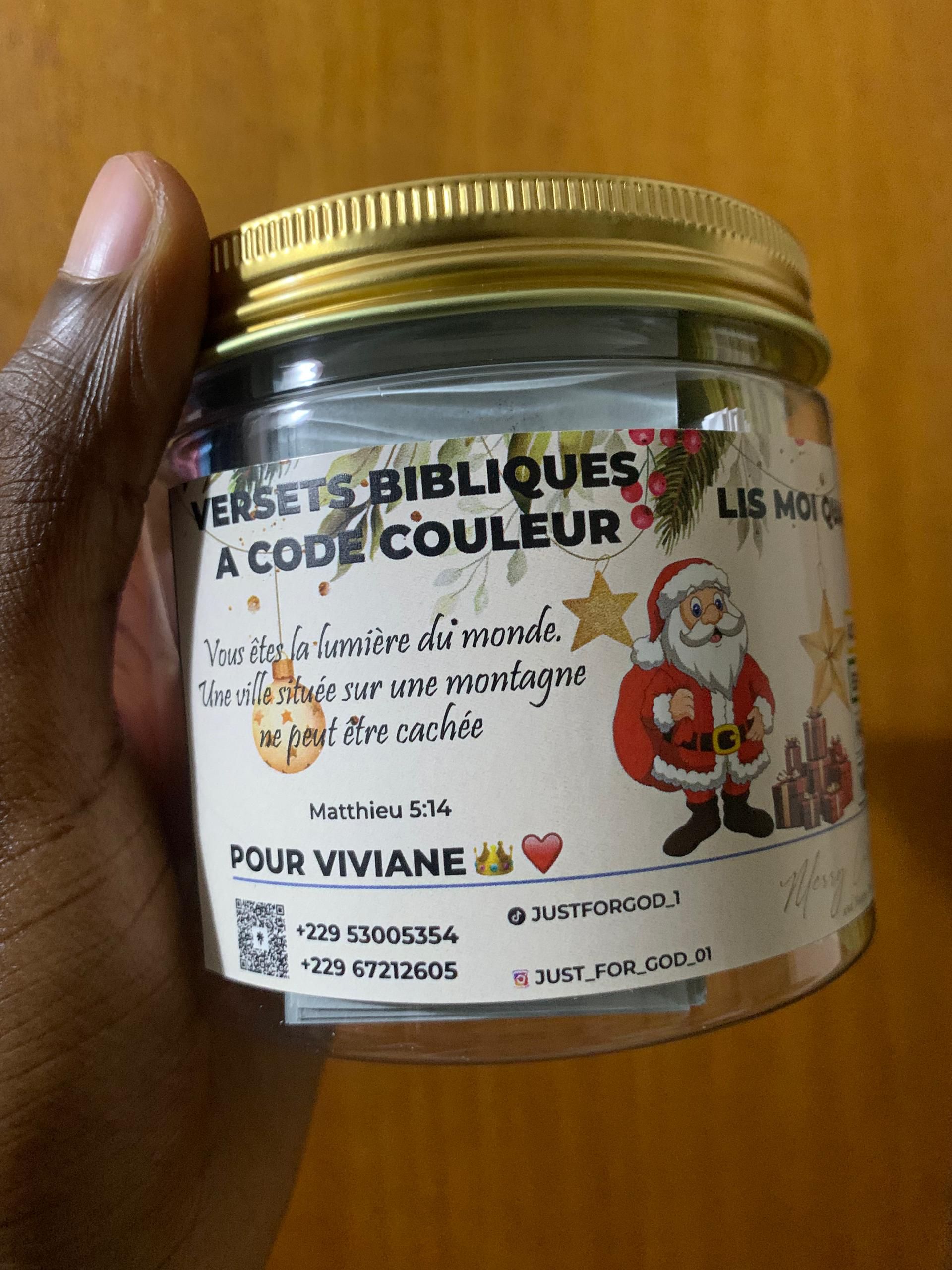 Boîte à versets spécial Noël _0