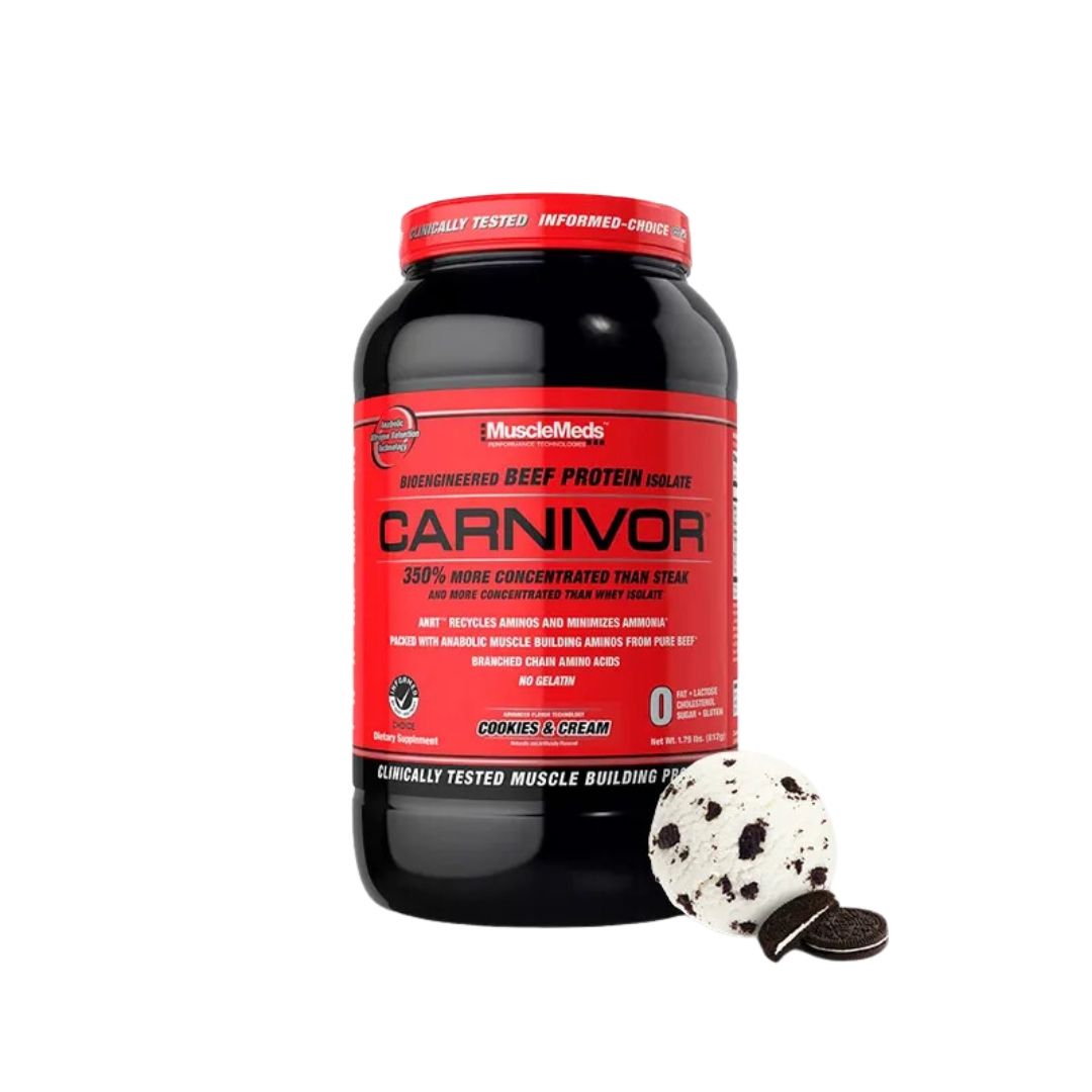 Carnivor Isolate cookies and cream 2lbs MUSCLEMEDS _0