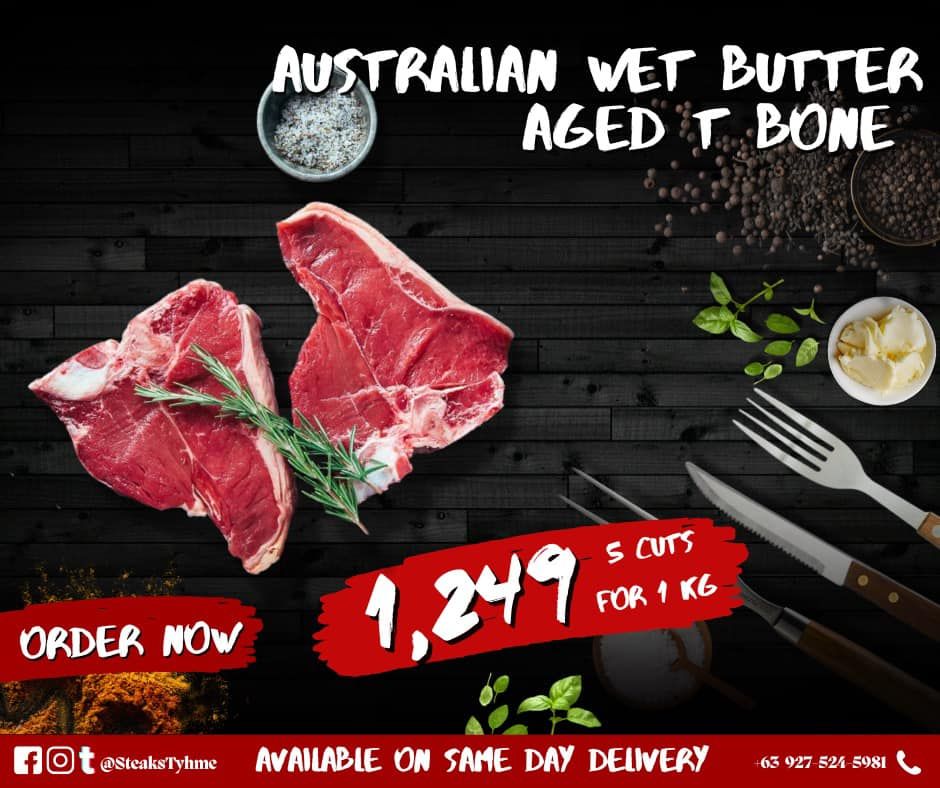 AUSTRALIAN WET BUTTER AGED T BONE _0