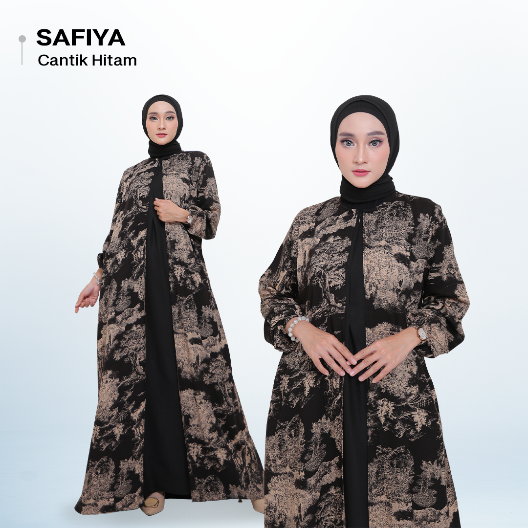 Warna Warni Brand Dress safiya Bahan Rayon Diamond - XL_6