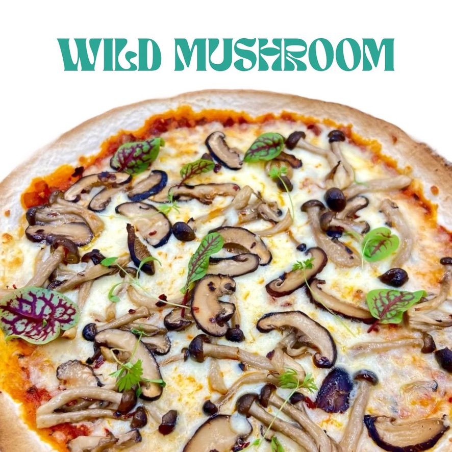 Wild Mushroom Tortilla Pizza _0