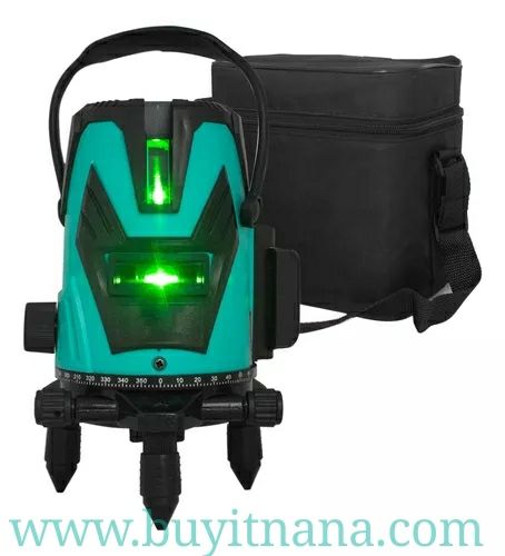 PROFESSIONAL AUTOMATIC GREEN ROTARY LASER LEVEL WITH CASE _0