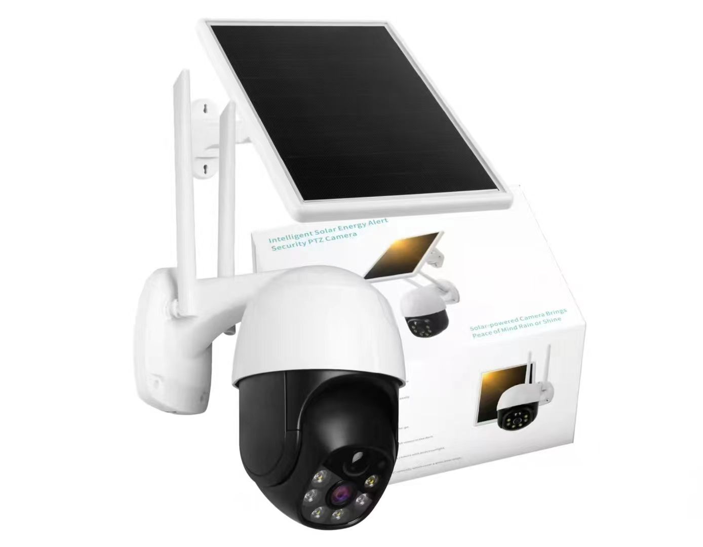 4G Wi-Fi Solar Power Outdoor PTZ Security Camera_4