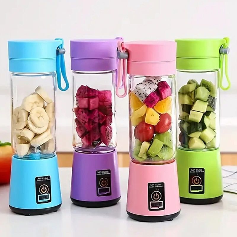 Wireless Portable Blender with 6-Leaf Blade_1