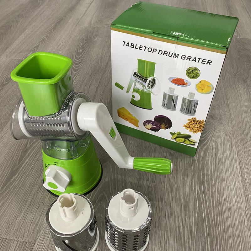 3-in-1 Hand Cranked Vegetable Cutter & Potato Shredder_3