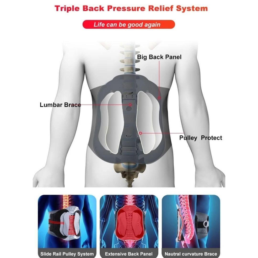 BACK LUMBAR SUPPORT PROTECTION BRACE (INSTOCK)_4