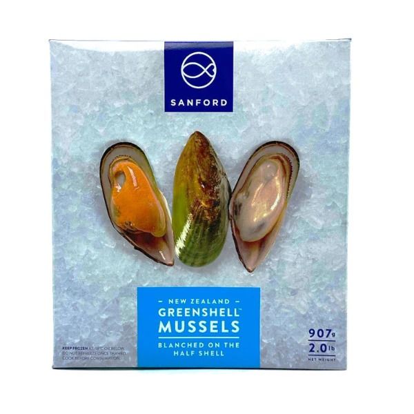 Half Shell NZ Green Mussel (907g) _1