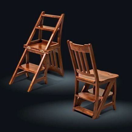 Teak ladder Chair_0