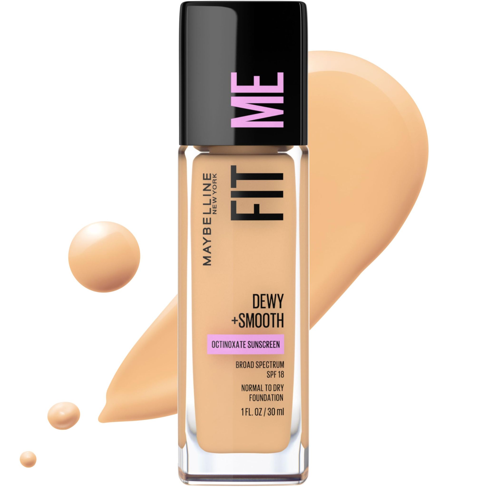 Maybelline Fit Me Dewy +Smooth Normal to Dry Foundation _1