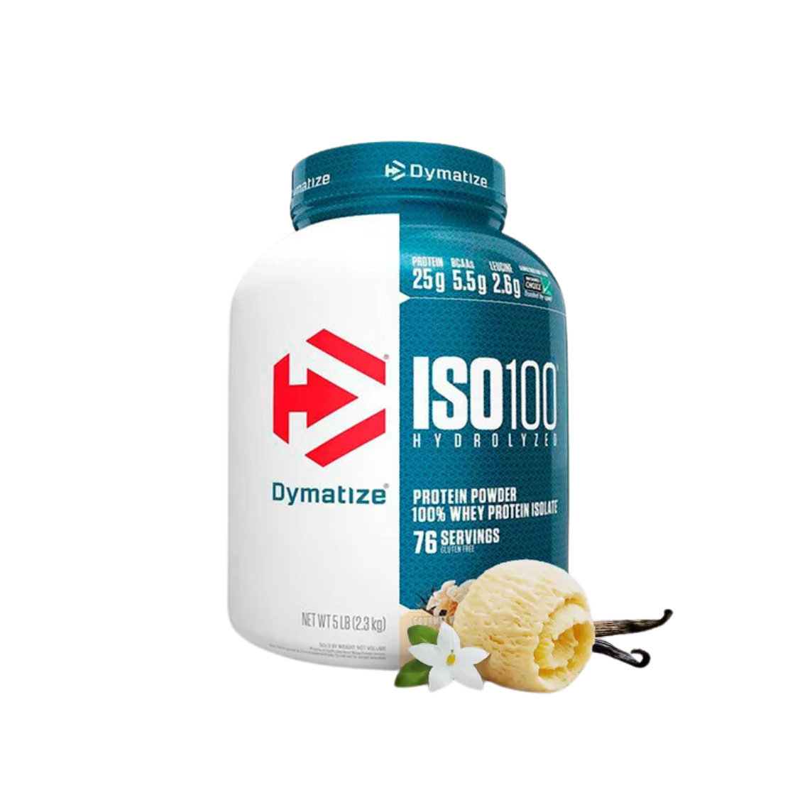 Iso 100 vainilla 5lbs DYMATIZE_0