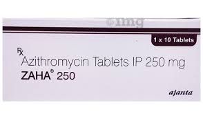 Azithromycin( Zaha 250mg )1x6 Tab_1