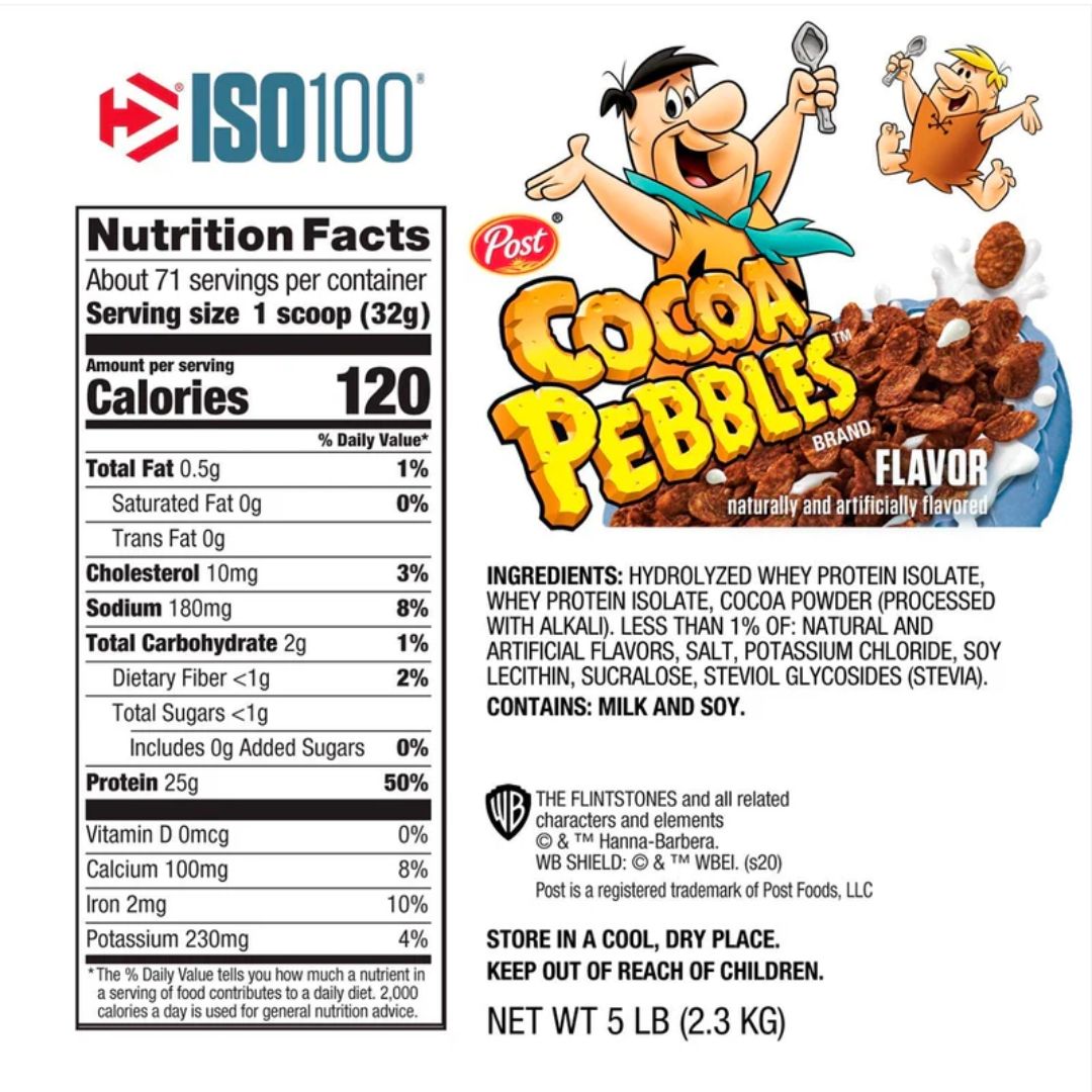 Iso 100 cocoa pebbles 5lbs DYMATIZE _1