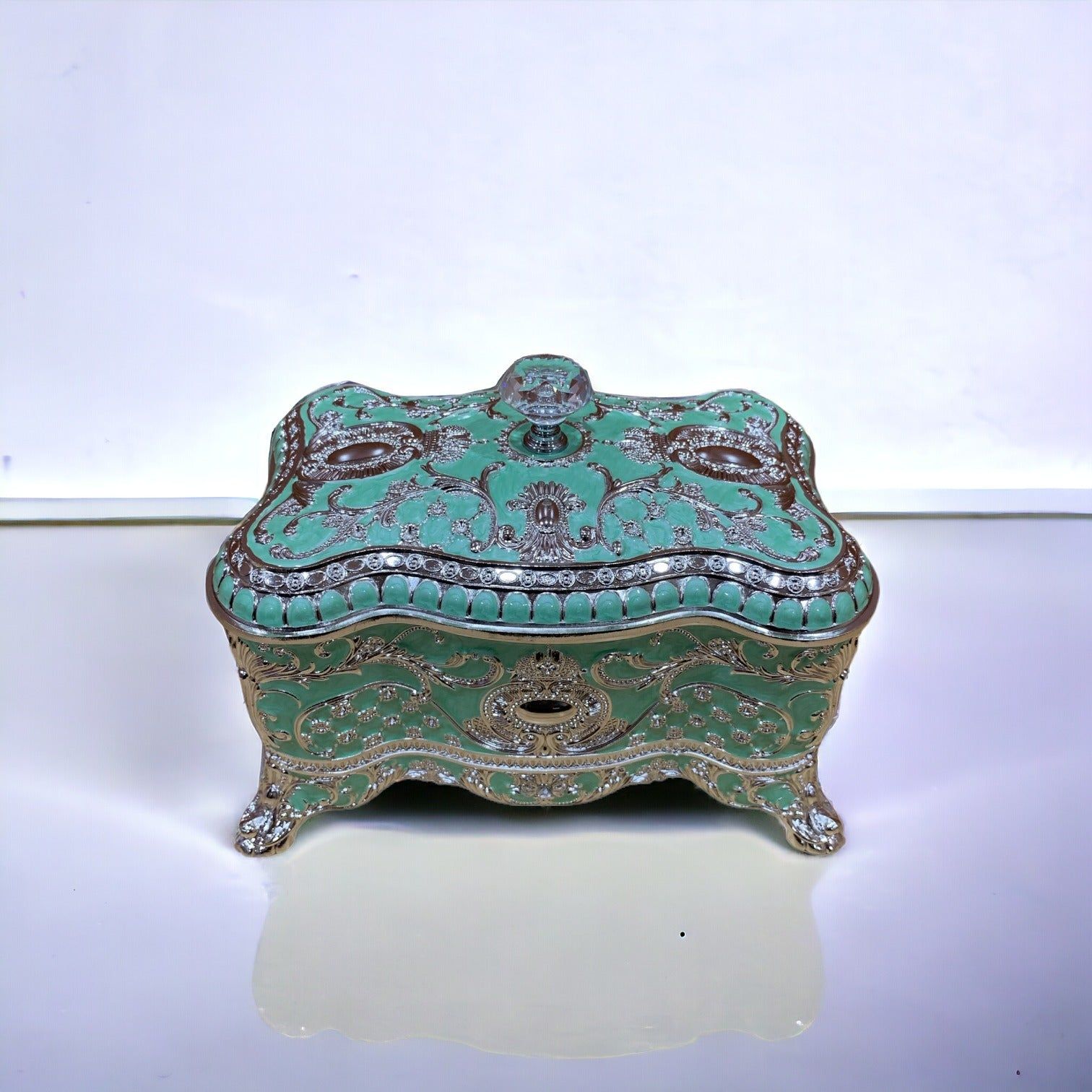 Rectangle Jewellery Box 9X6X6.5 in_0