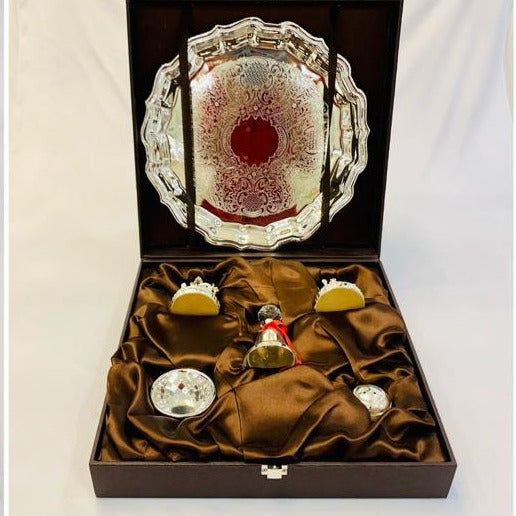 Square Box Puja Thali Set 13.5x13.5x3.5 in_1