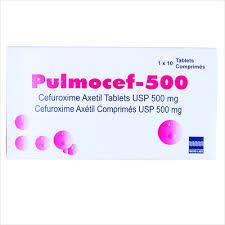 Cefuroxime (Pulmocef) 500mg 1x10 Tab_2