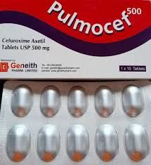 Cefuroxime (Pulmocef) 500mg 1x10 Tab_1