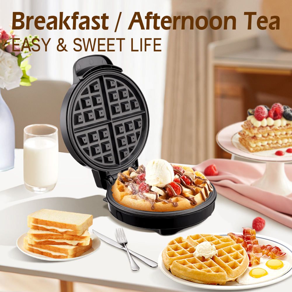  Jamaky Waffle Maker - 4 Section Design_1