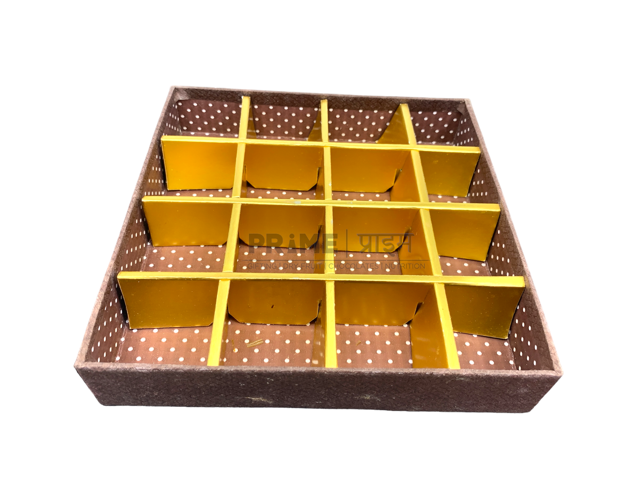 Red Square Hardpaper Dry Fruit Box_2