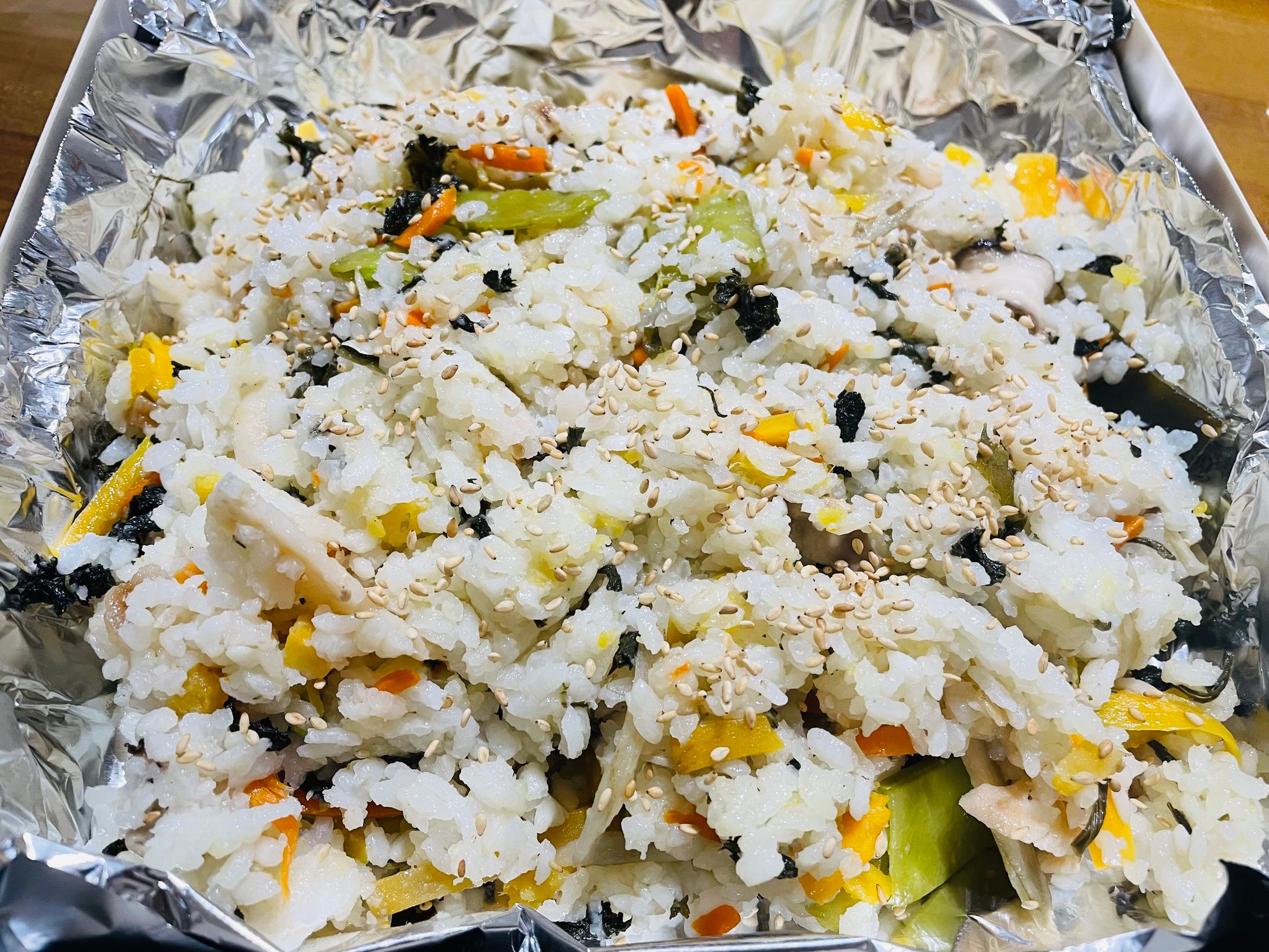 뿌리채소 곤드레밥 & 양념장 Rooted vegetables rice with sauce_0