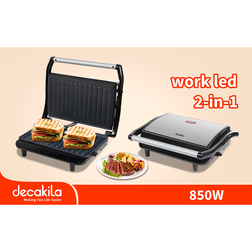 Grill electric 850W 230х145mm KEEC049M Decakila_1