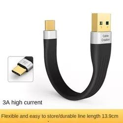 Type C Fast Charging 3A USB Cable 200MBps File Transfer_0