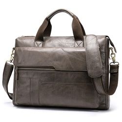 Genuine Leather Briefcase For Men_1