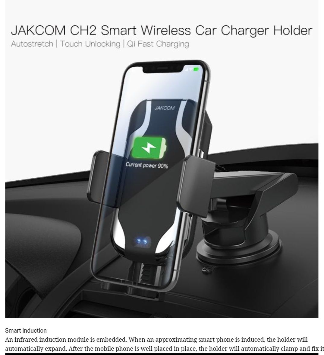 JAKCOM Automatic Phone Holder and Wireless Charger_1