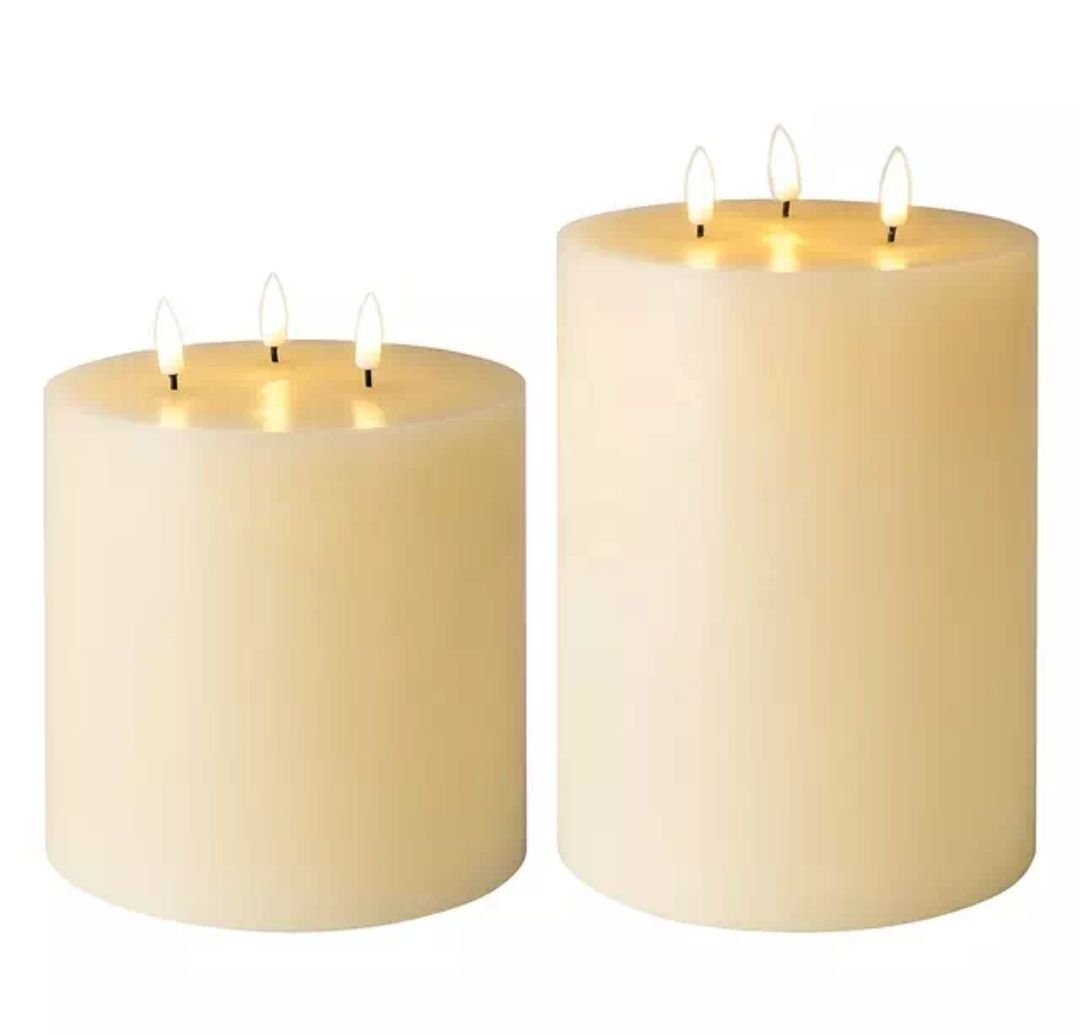 Cream White Electronic Candles_4