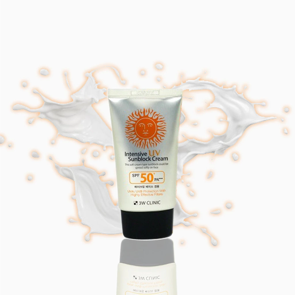 3W Clinic Intensive UV Sunblock Cream SPF50+ PA +++_7