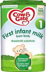 Cow and gate Milk powder
formula_3