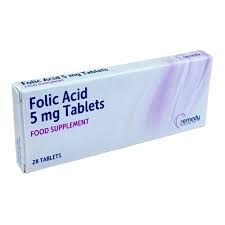 Folic Acid 5mg 1x28 Tab (Uk)_0