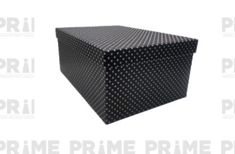 Black Rectangular Hardpaper Gift Box (size 8)_1