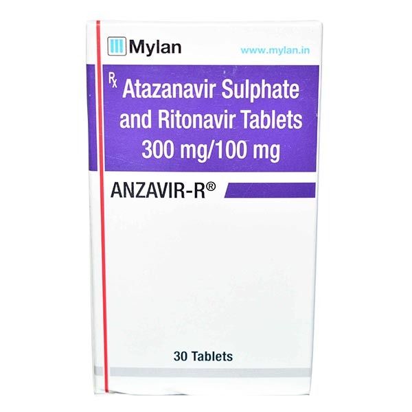 Atazanavir Sulphate And Ritonavir 300mg/100mg Tablets_0