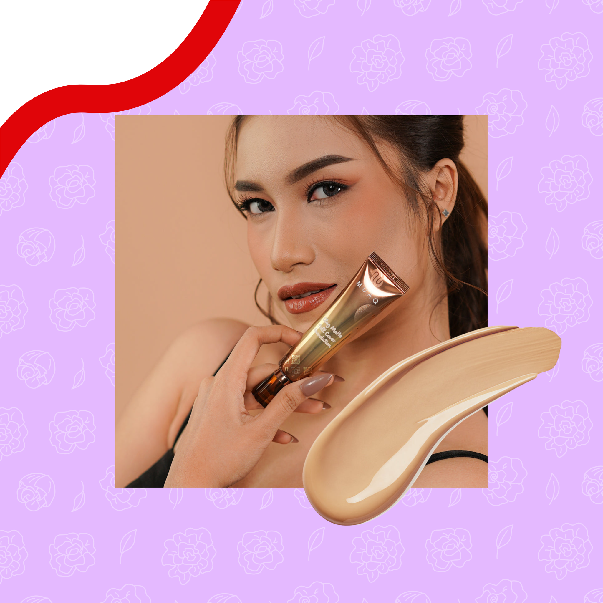 MUAQ Clay Matte Full Cover Foundation_2