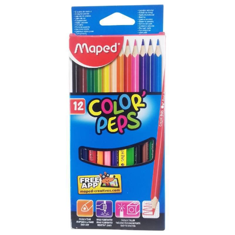 Colores Maped Color Peps 12pza._0