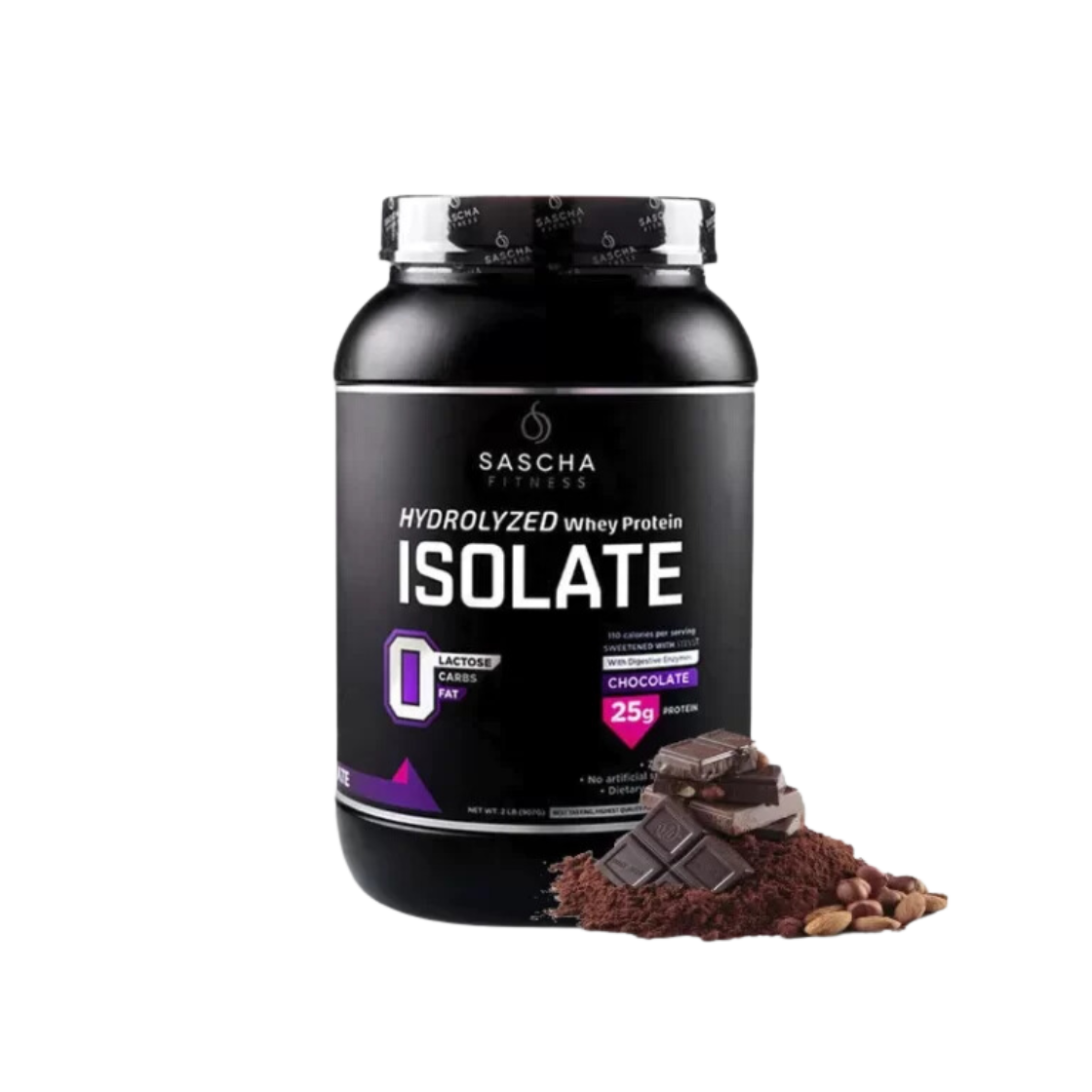 Isolate chocolate 2 lbs SASCHA FITNESS_0