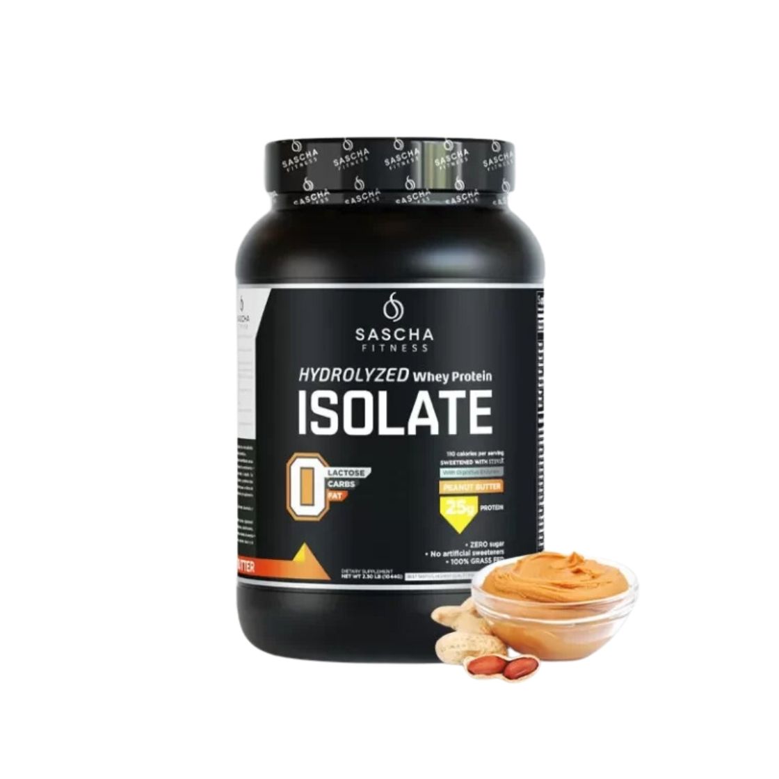 Isolate peanut butter 2 lbs SASCHA FITNESS_0