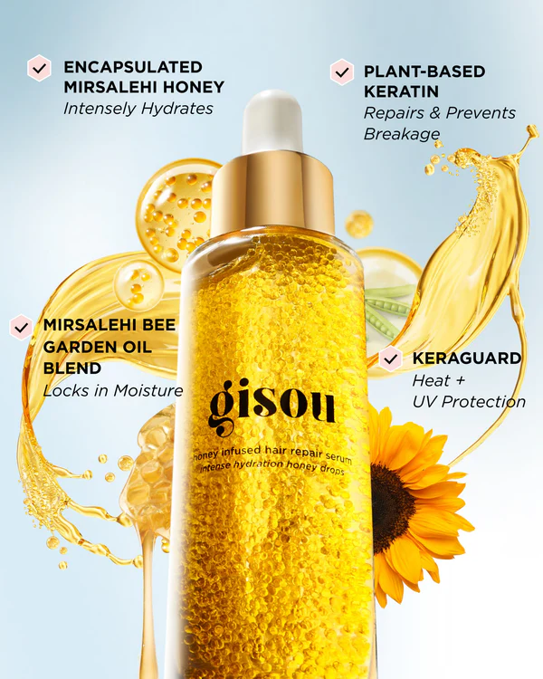 Gisou Honey Infused Hair Repair Serum 30ml_5