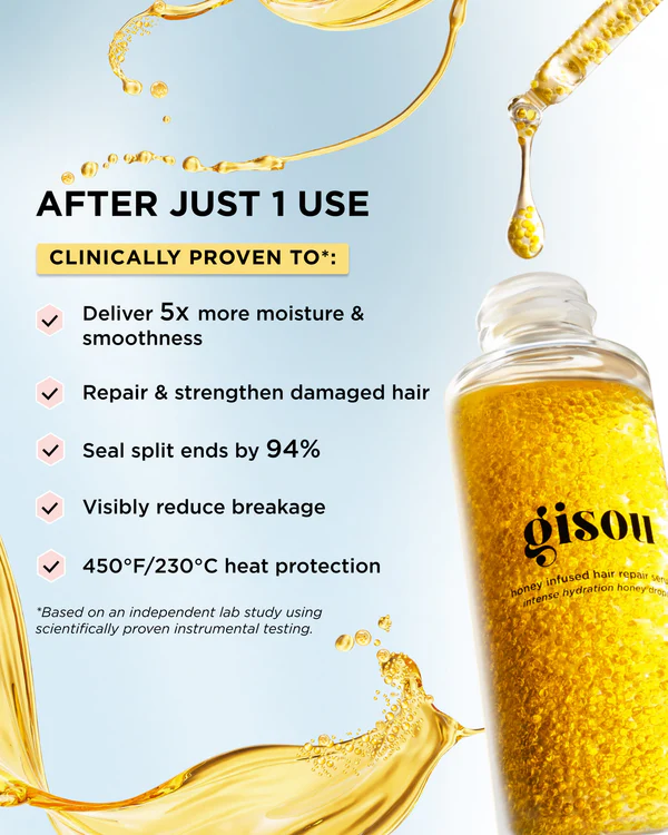 Gisou Honey Infused Hair Repair Serum 30ml_2