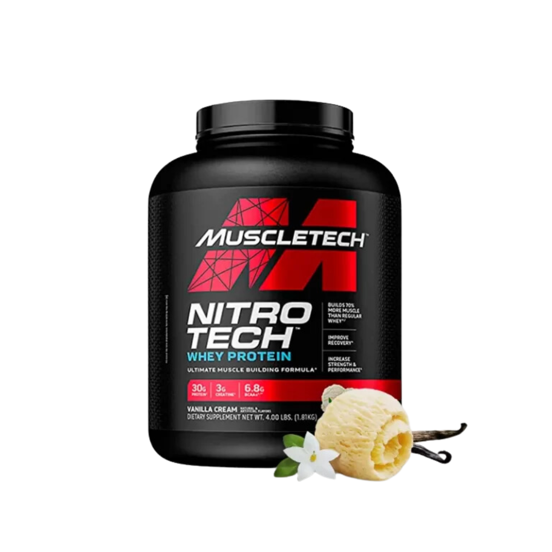 Nitro Tech Whey protein vainilla 4lbs MUSCLETECH_0