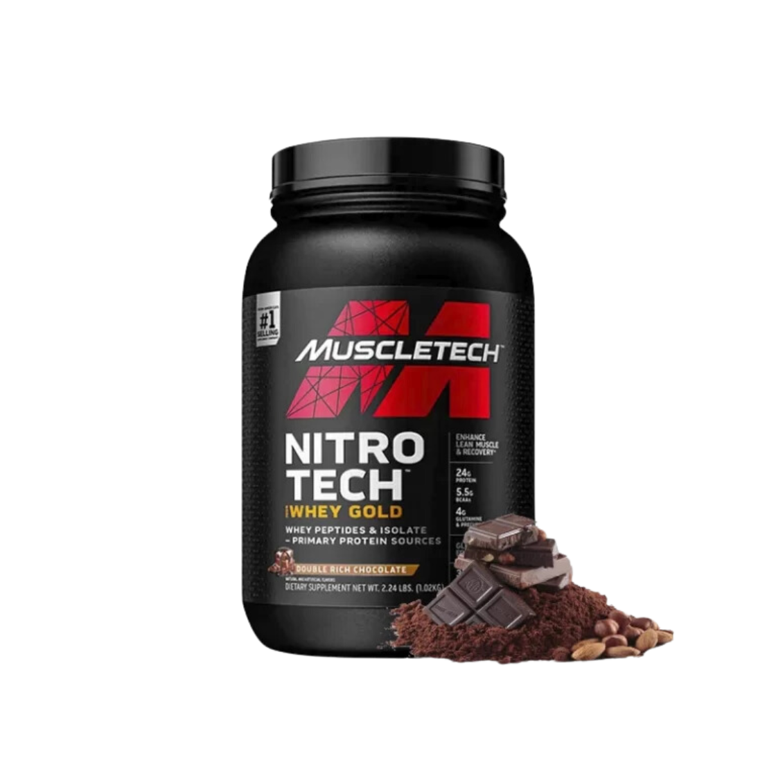 Nitro Tech Whey Gold chocolate 2lbs MUSCLETECH_0